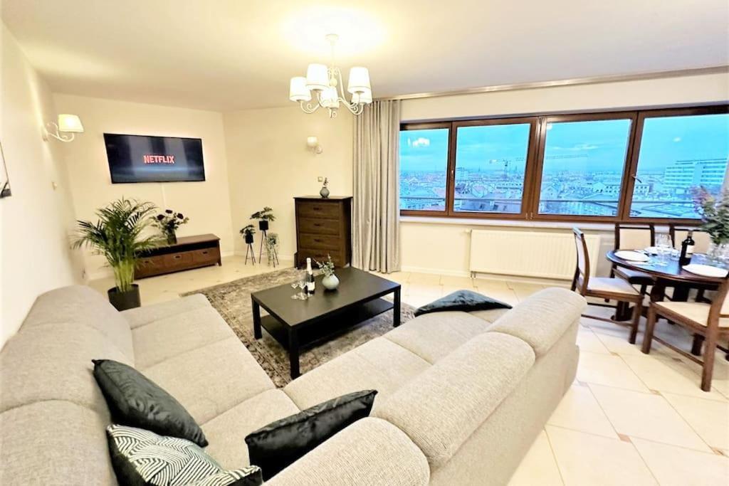 Exclusive Penthouse Near Citycenter 120M2 +Netflix Krakow Ngoại thất bức ảnh