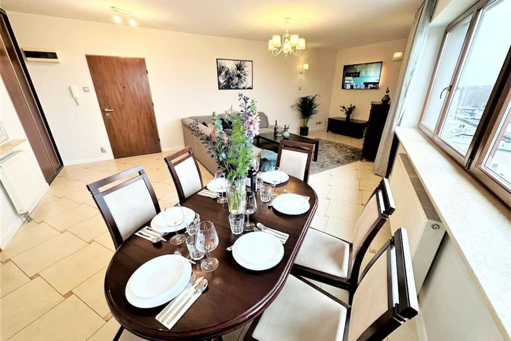 Exclusive Penthouse Near Citycenter 120M2 +Netflix Krakow Ngoại thất bức ảnh